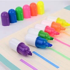 - 형광펜 마킹펜 사무용품 6컬러 세트 형광펜세트 -