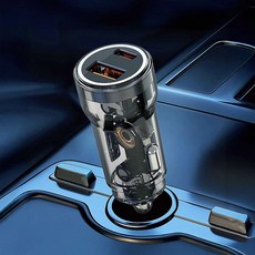 차량용 시거잭 태블릿충전 휴대폰충전 30W 차량소켓 고속충전기 2구