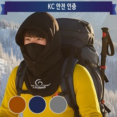 릴플로 기모 바라클라바 남여 공용, 애쉬그레이, 1개