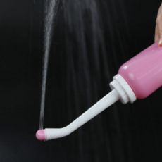 솔레르 대용량 휴대용비데, 단순배송상품, 핑크