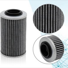 2팩 오일 필터 420956744 캔암 스파이더 및 시두 1503 로탁스 엔진용 - 수상 오토바이용