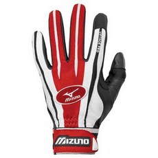 135473 Mizuno 빈티지 프로 배팅 글러브 G2 (레드 스몰), 레드