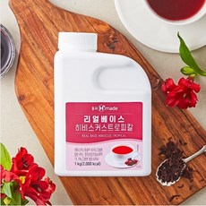 흥국에프엔비 히비스커스 트로피칼베이스 1L히비스커스트로피컬(아이스포장), 1kg, 1개