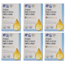 건기남의 알래스카 알티지 오메가3 30정 6개