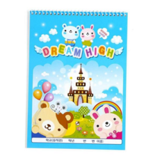 초등종합장 TBZ 어린이 캐릭터 종합장-랜덤발송 무선노트 무지종합장, 본상품