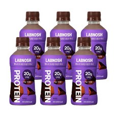 랩노쉬 프로틴 드링크 카카오 미니, 6개, 260ml