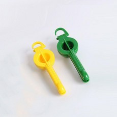 헤이쥬드 야채물기짜는기계 짜는 스텐 채소탈수기, 1개, PP 레몬 클립 옐로우+그린