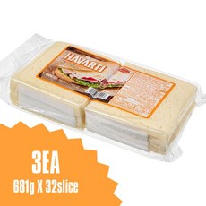 [우대리가 소개하고] 하바티 슬라이스 치즈, 681g, 3개