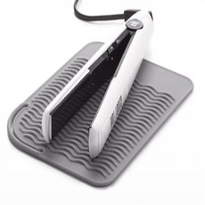 신라Pick 고데기 실리콘 매트 깔개, 그레이