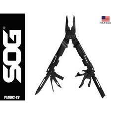 SOG POWER ACCESS 18功能多功能工具鉗 黑款 PA1002-CP, 1個