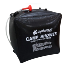 조아캠프 휴대용 캠핑 샤워기 40L, Black (블랙), 3개