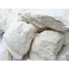 Uclays 미국매장정품+ 흰색 식용 점토 흰 흙 덩어리 천연 식품 음식 450g 1파운드 1847492, Uclays 미국매장정품+ 흰색 식용 점토 흰 흙 덩어