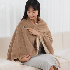 아토만 원적외선 카본 온열 찜질 전기담요, 1개, 베이지