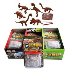 놀이 공룡화석발굴키트 화석캐기 키트 장난감 뼈발굴 대탐험 뼈발굴장난감, 1개