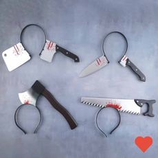 파티용 장식 머리띠 파티 소품 할로윈 악세사리, 02) 나이프