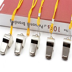 쥬넛 스포츠 경기용 호루라기 메탈 호각 훈련용호루라기 스포츠호루라기