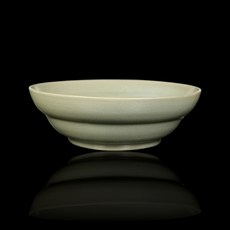 汝窯青瓷圓洗 仿宋代工藝瓷器, 1個