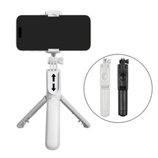 다플 블루투스 삼각대 셀카봉 무선 스마트폰 휴대폰 유튜브, 1개, 상세페이지 참조, daoll 화이트