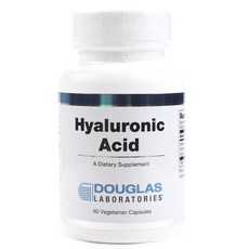 DOUGLAS LABORATORIES 玻尿酸膠囊 無麩質 無糖, 1罐, 60顆