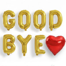 파파 파티 GOOD BYE 풍선 세트, 1세트