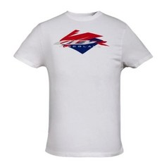 티셔츠 여름 면 반팔 셔츠 봄 가을 오토바이 오프로드 캐주얼, 3. 하얀색