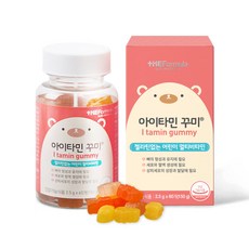 메타포뮬러 아이타민꾸미 60개입 어린이 유아 키즈 멀티비타민 구미젤리, 60정, 1개