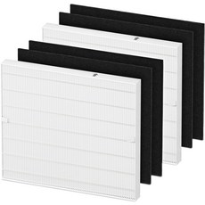 코웨이 공기청정기용 필프레시 에어메가 AP-1512HH 필터 교체, 2 HEPA + 4 Carbon, 2 HEPA + 4