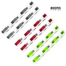 붐스피싱 RL2 피쉬 접착식 롤 계측자 65cm 2P (BACARL2J652), 레드2P(BACARL2JR652), 2개