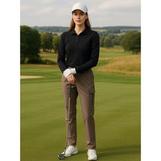 데니스골프 25FW 여성 하이퍼웜 다운 조거 팬츠 RAQWLPT362