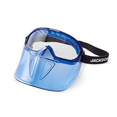 Jackson Safety GPL530 탈착식 페이스 쉴드가 있는 프리미엄 고글 김 서림 방지 코팅 셰이드 3 IR 렌즈 그린 21001 185293