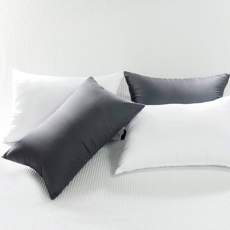 네모라인 국내생산 엠보극세사 베개솜 2개+베개커버 2개, 차콜+엠보극세사 베개솜, 2개