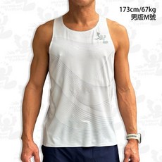 跑步不要穿 反光LOGO F3磚眼透氣背心 全貼合無針線 輕量快乾 四面彈科技布 跑步背心, 黑色,男M（寬47長67）, 1個