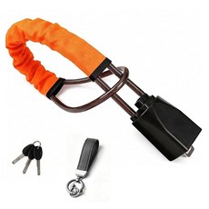 Car Steering Wheel Lock with Keys and Keychain Seat Belt Lock Anti Theft Device for Vehicles Tr, Car Steering Wheel Lock with K