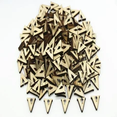 208pcs 8set 26 영어 알파벳 문자 나무 번호 가구 장식 예술 편지 디지털 디스플레이, 01 Letter V, 01 10mm--15mm 208pcs