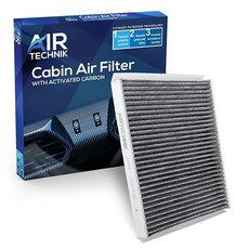 AirTechnik CF11775 캐빈 에어 필터 활성탄 포함 | 포드 엣지 15-24 퓨전 13-20 SSV 플러그인 하이브리드 19-20 링컨 컨티넨탈 17-21, 12152-C