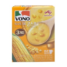 VONO 보노 옥수수알 그대로 콘스프, 21g, 18개