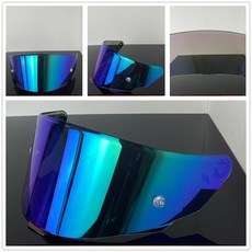 KYT TT COURSE 오토바이 헬멧 바이저 전면 헬멧 Casco Moto 액세서리 앞유리 자외선 차단 TTC VESC, Green