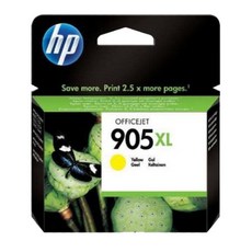 T6M13AA HP 905XL 大印量黃色墨水匣 適用 OJ Pro 6960/6970, 1個