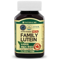 내츄럴365 슈퍼파워 패밀리 루테인, 90정, 1개