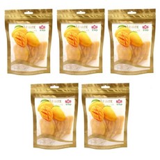 베트남 THD 반건조 건망고 말린망고, 5개, 100g