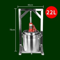 꿀 프레스 짜는 과일 착즙 기계 압착 유압 와인, B. 22L 필터 백 35kg, 22L필터백35kg
