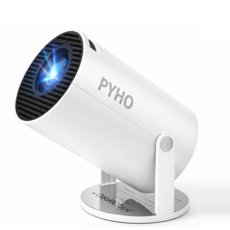 PYHO 4K 스마트 미니빔 빔프로젝터 미니 휴대용 홈 프로젝터 자동 초점 초고화질 가정용빔프로젝터, HY300pro+