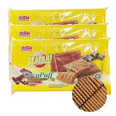 GLORYHY 베스트식품 하타리 코코퍼프 초콜릿맛, 170g, 6개