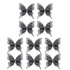 웨딩 홈 장식용 커튼 장식 안전 핀 커튼 액세서리, 검은, 흑색의