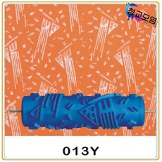 롤러 페인트 벽 A 고무 패턴 엠보싱 미장 로라 아트, E. 5인치 013Y 롤러 15cm