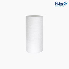 하우징용 멜트브로운 침전필터 5인치 125mm 1마이크론 1개 [불순물제거용 국산]