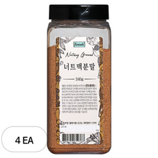 푸디 너트맥분말, 240g, 4개