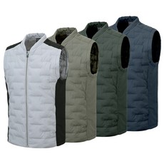 간절기겨울용 김영주스포츠 남성 웰론 경량 패딩 조끼 MV101