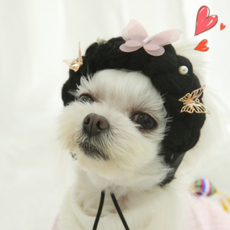 럽둥이네 한복 가채 강아지 고양이 코스프레