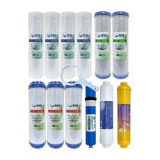 WSD濰思德 RO淨水器 六道濾心 一年份組, 1套, 12支